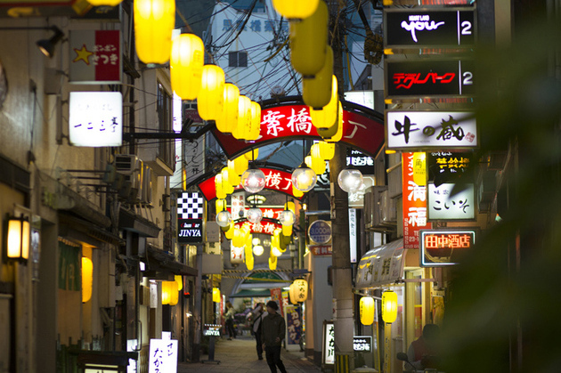 Shianbashi Street in Nagasaki