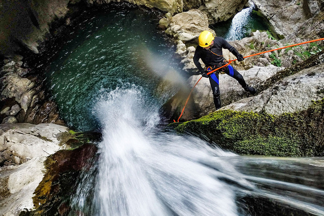 Canyoning in Bali shore excursions