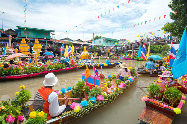 Floating markets - bangkok shore excursions