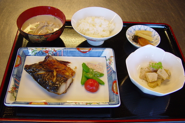 teishoku meal in Japan