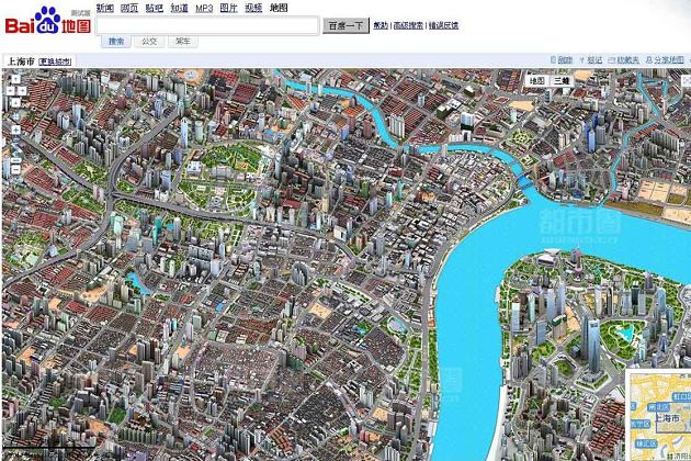 Baidu Maps - China shore excursions