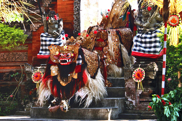Barong dance in Bali shore excursions