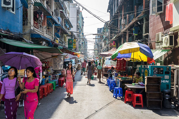 Chinatown - Yangon shore excursions