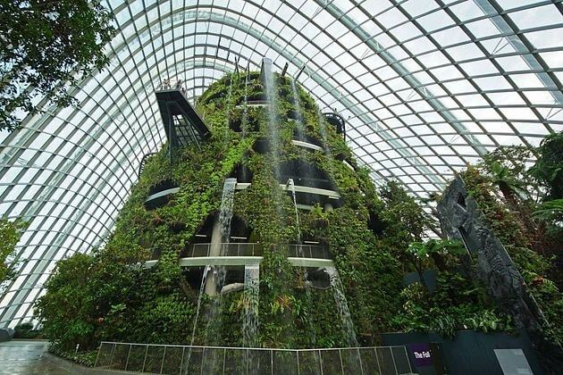 Cloud-Forest-in-Singapore-Garden-by-the-bay