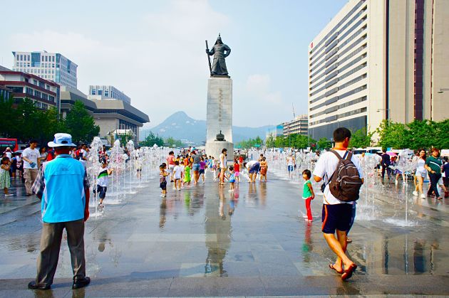 Gwanghwamun Plaza - Seoul shore excursions