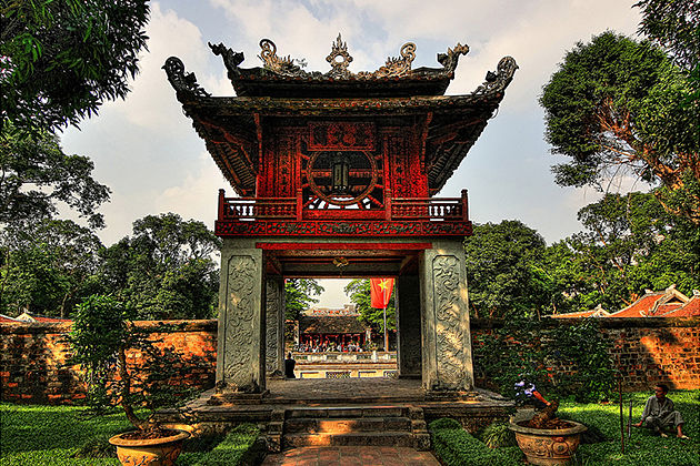 Hanoi shore excursions Temple of Literature