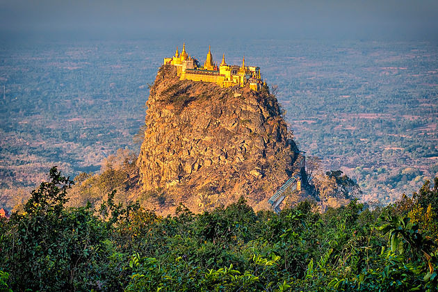 Mount Popa in Bagan shore excursions