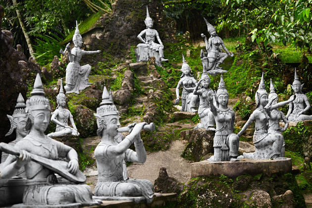 Secret Buddha Garden in Koh Samui shore excursions