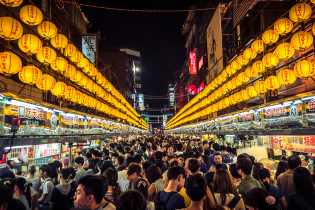 Taiwan night market