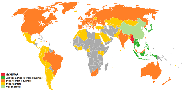 Visa policy of Myanmar