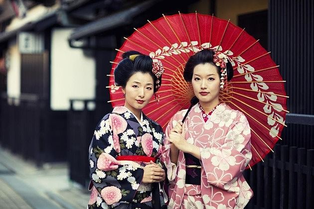 Woman in Kimono