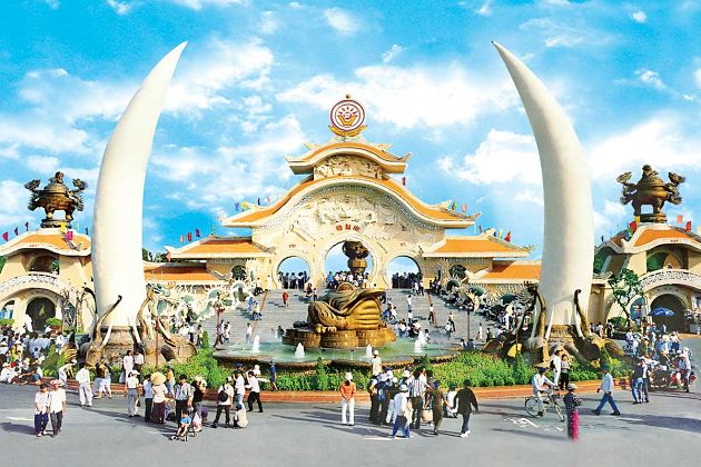 Suoi Tien Park - Phu My shore excursions