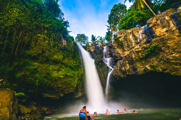 Tegenungan waterfall in Bali