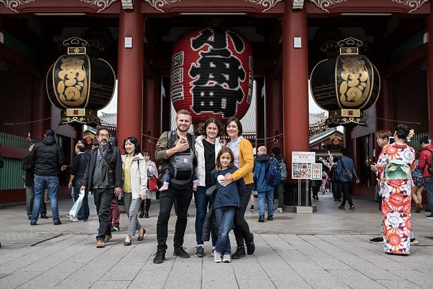 family holiday in Tokyo