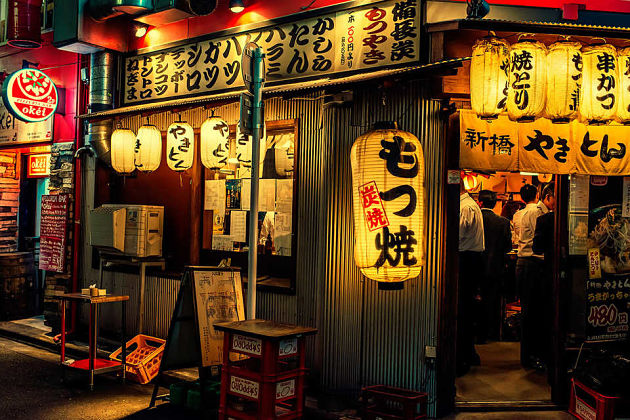 food tour in tokyo at night