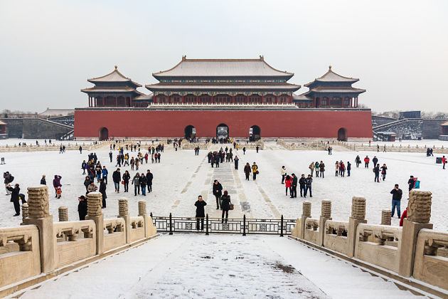 Beijing shore excursions in winter