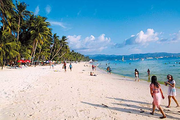 Boracay shore excursions - weather in wet season