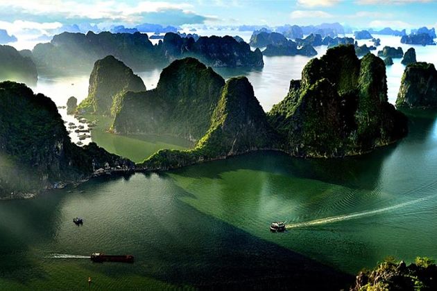 Halong bay shore excursions weather by months