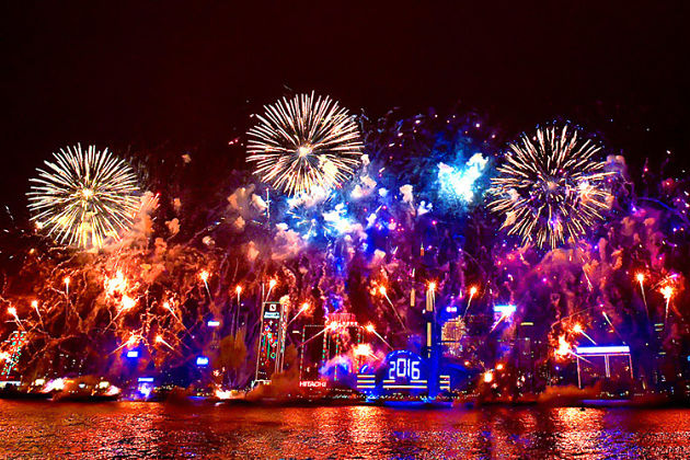 New Year in Hong Kong