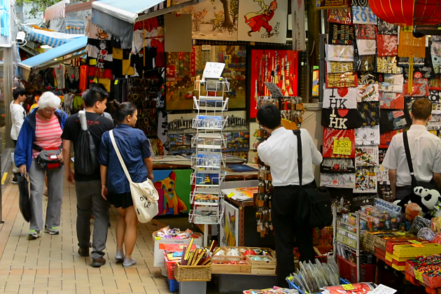 Stanley Market in Hong Kong