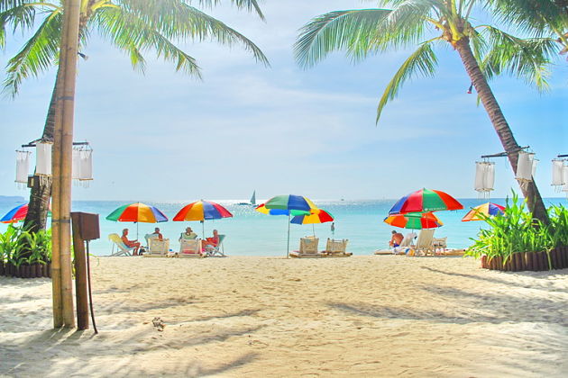 beach in Boracay shore excursions