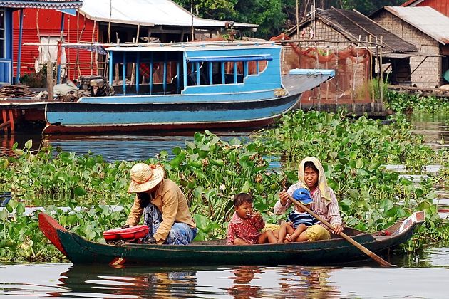 Prek toal floating Village siem reap