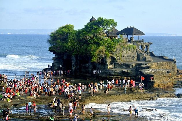 Tanah Lot Temple in Bali