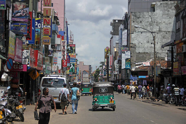 Monsoon season in Colombo