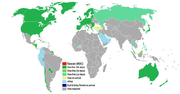 Taiwan-visa-policy