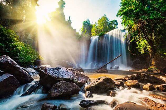 Kbal Chhay Waterfalls Sihanoukville shore excursions