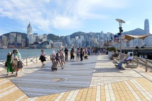 Avenue of Stars in Hong Kong