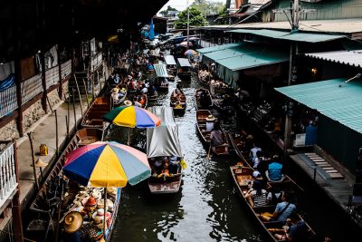 Bangkok Tour to Floating Market & Erawan Museum