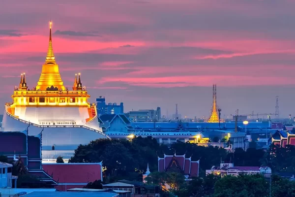 Golden Mount, Giant Swing & Marble Temple