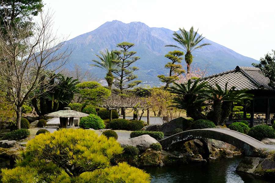 Japanese garden - Kagoshima Shore Excursions