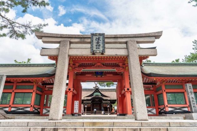 Sumiyoshi Taisha Shrine - Osaka shore excursions