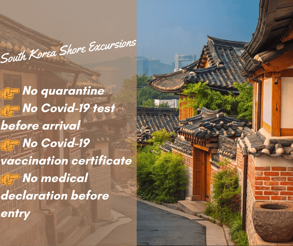 South Korea Shore Excursions reopened