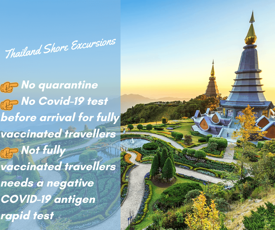 Thailand Shore Excursions reopened