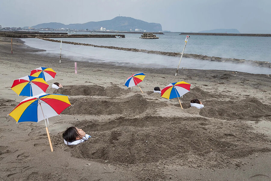 Kyukamura Ibusuki sand bathing - Shore Excursions Asia