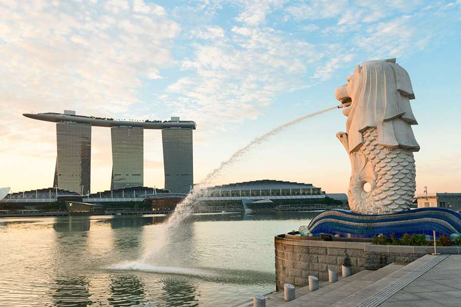 Merlion Park-Singapore shore excursions