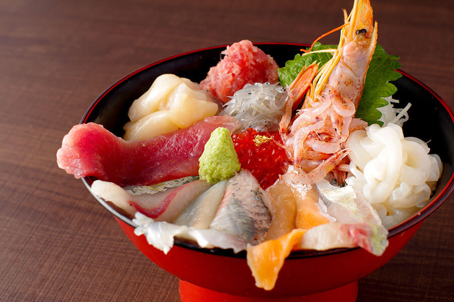 Kaisen-don (Seafood Rice Bowl) - Shimizu shore excursions