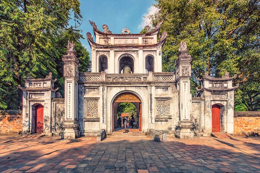 Temple of Literature -Hanoi shore excursions