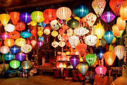 Hoi An lantern at night