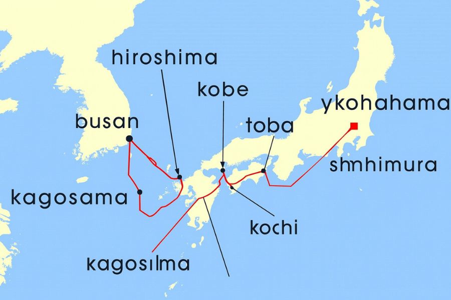 Diamond Princess Cruise Excursions Itinerary Aug 25, 2025 - Sep 04, 2025