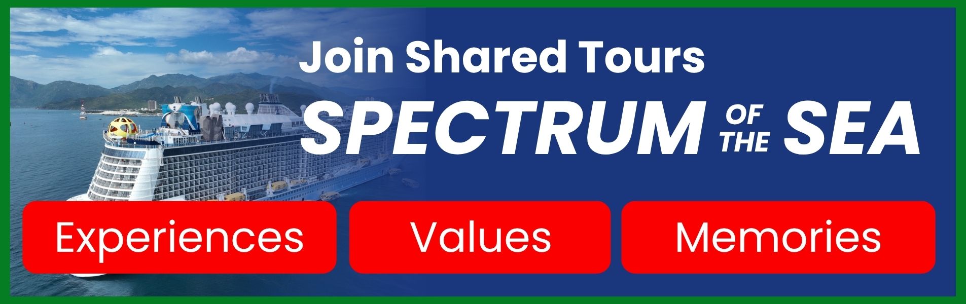 Spectrum of the Sea Shared Tours Button