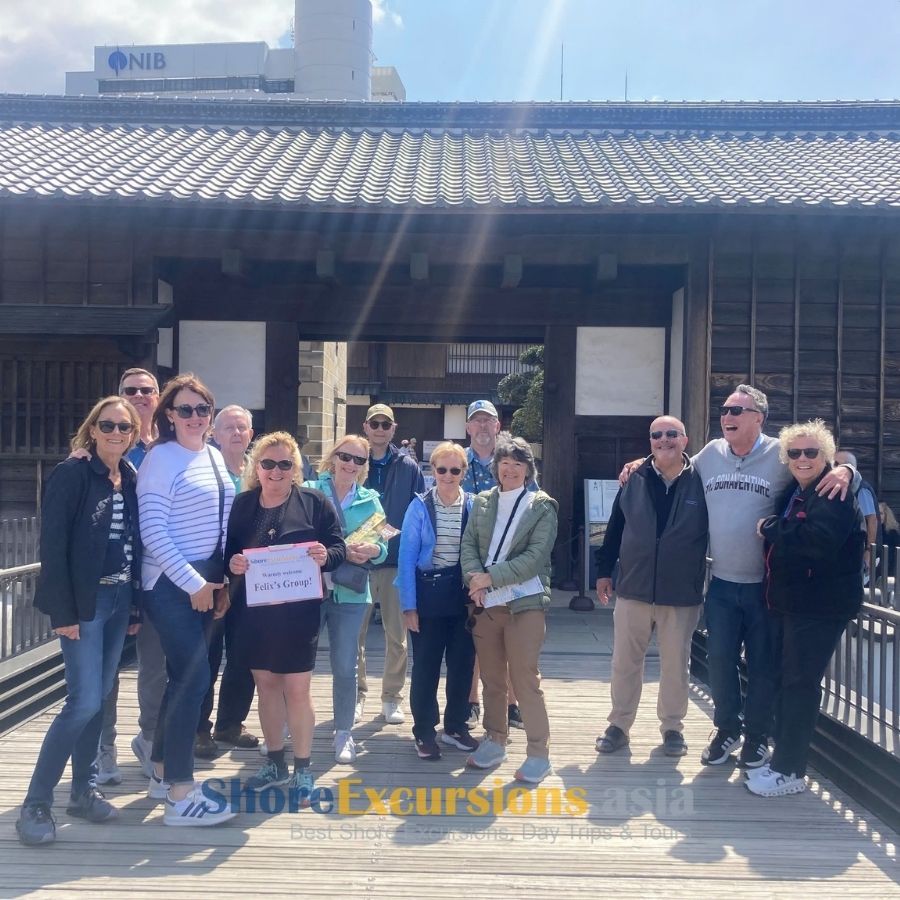 Kagoshima shared shore excursion guests