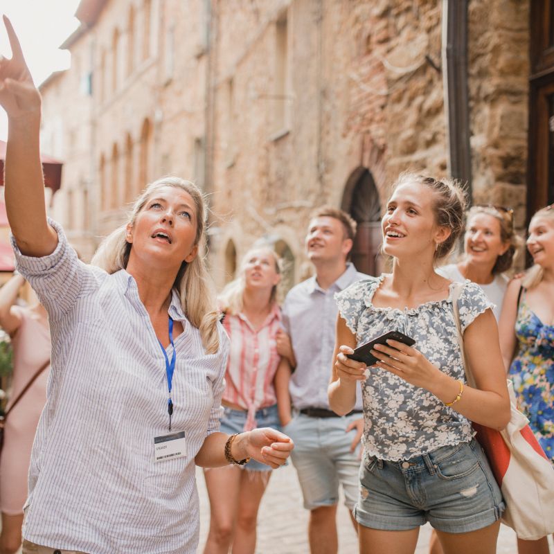 Group shore trip coordinated by cruise partners