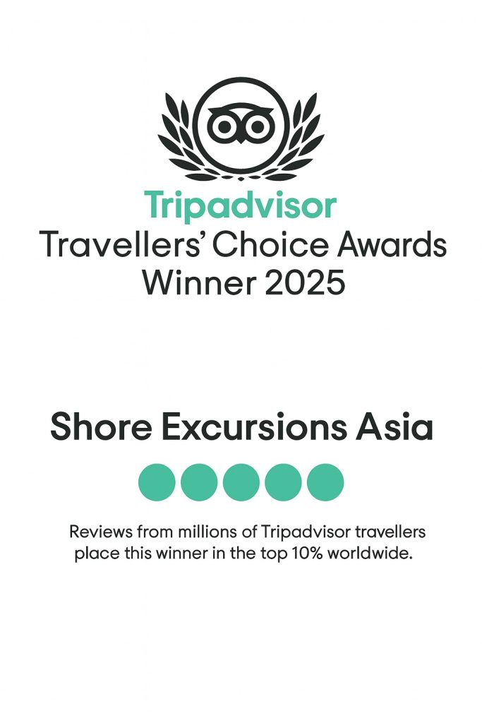 Shore Excursions Asia Recognized with Tripadvisor Travelers’ Choice Award 2025