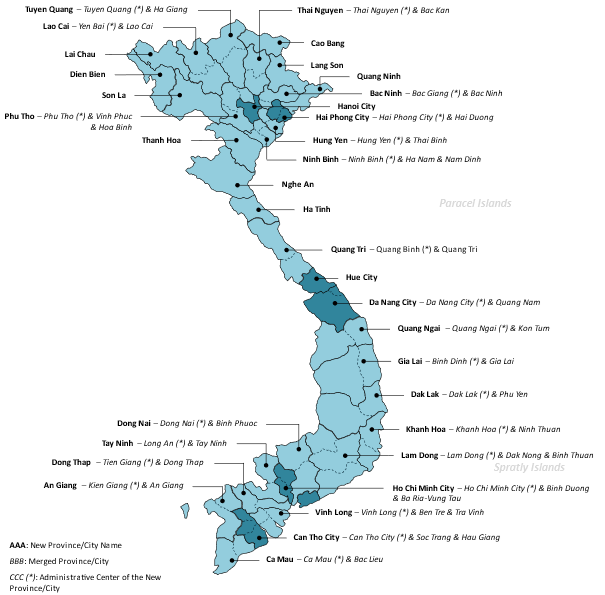 Vietnam’s Provincial Merger from 63 to 34 Provinces | What Cruise Passengers Should Know