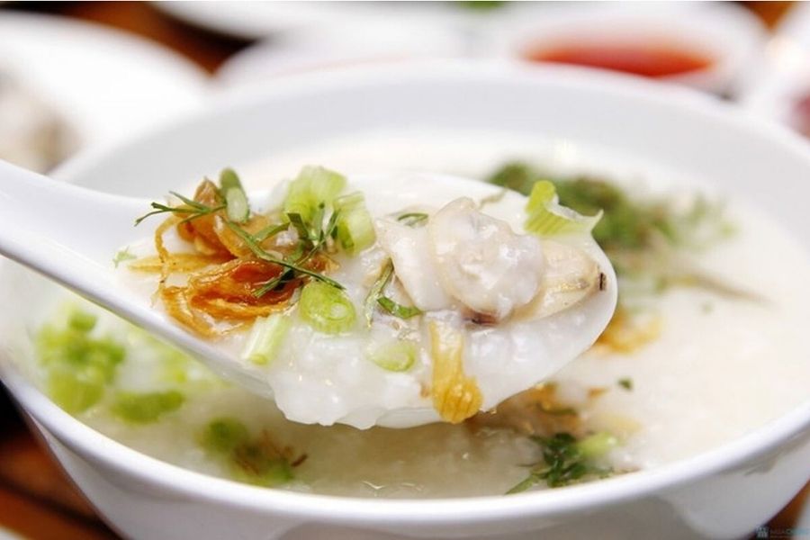 Clam Poridge - Halong Bay shore excursions