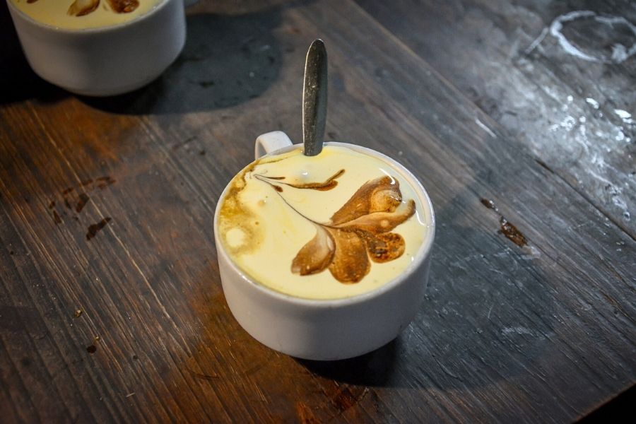 Vietnamese egg coffee - Hanoi shore excursions
